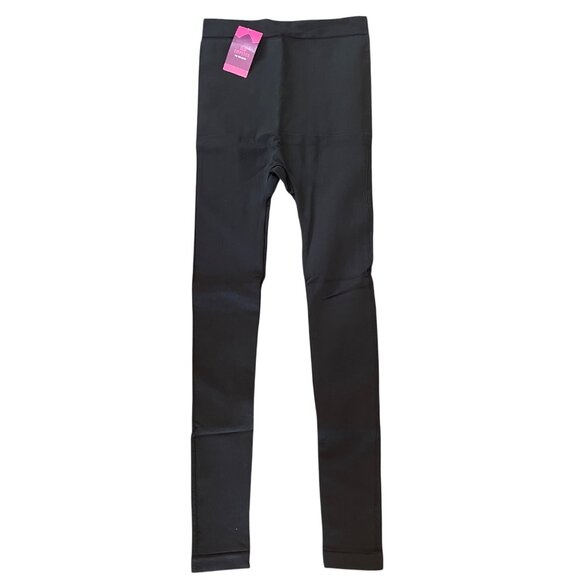 Shapermint Empetua High Waisted Shaping Leggings Shapewear Black Sz 3XL 42075 - Picture 3 of 6